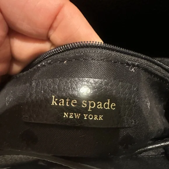 Kate Spade Leila Medium Flap Backpack in Black